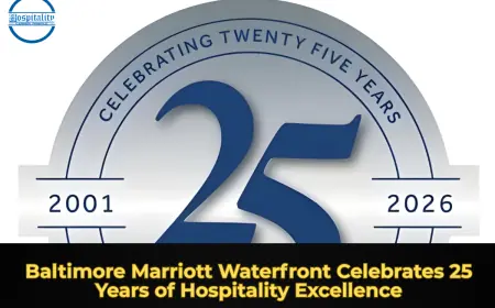 Baltimore Marriott Waterfront Celebrates 25 Years of Hospitality Excellence