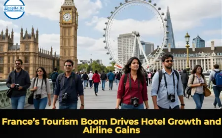 France’s Tourism Boom Drives Hotel Growth and Airline Gains