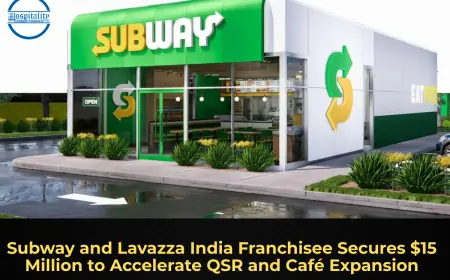 Subway and Lavazza India Franchisee Secures $15 Million to Accelerate QSR and Café Expansion