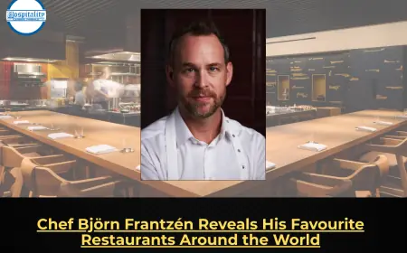 Chef Björn Frantzen Reveals His Favourite Restaurants Around the World
