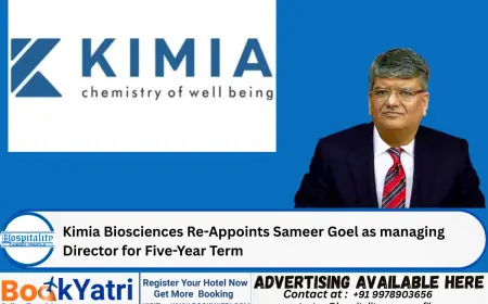 Kimia Biosciences Re-Appoints Sameer Goel as managing Director for Five-Year Term