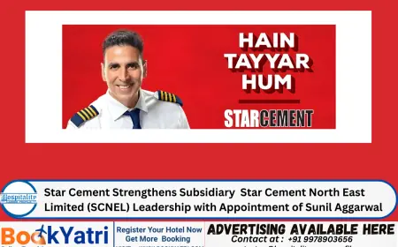 Star Cement Strengthens Subsidiary  Star Cement North East Limited (SCNEL) Leadership with Appointment of Sunil Aggarwal