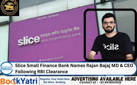Slice Small Finance Bank Names Rajan Bajaj MD & CEO Following RBI Clearance