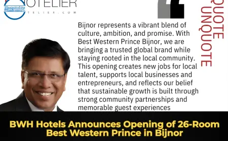 BWH Hotels Announces Opening of 26-Room Best Western Prince in Bijnor