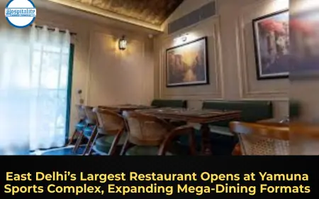 East Delhi’s Largest Restaurant Opens at Yamuna Sports Complex, Expanding Mega-Dining Formats