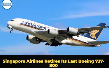 Singapore Airlines Retires Its Last Boeing 737-800