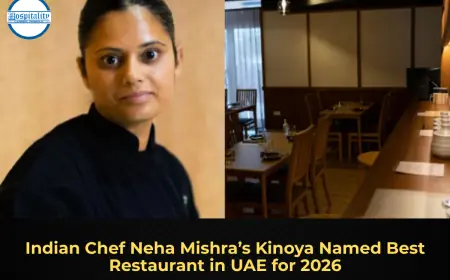 Indian Chef Neha Mishra’s Kinoya Named Best Restaurant in UAE for 2026