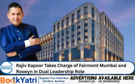 Rajiv Kapoor Takes Charge of Fairmont Mumbai and Roswyn in Dual Leadership Role