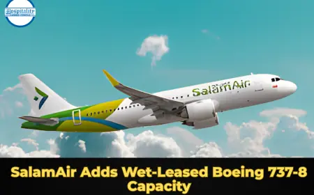 SalamAir Adds Wet-Leased Boeing 737-8 Capacity