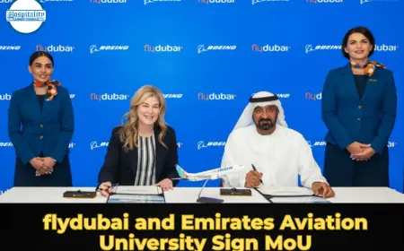 flydubai and Emirates Aviation University Sign MoU
