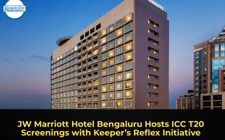 JW Marriott Hotel Bengaluru Hosts ICC T20 Screenings with Keeper’s Reflex Initiative