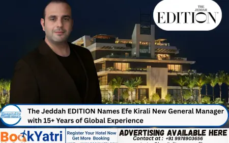 The Jeddah EDITION Names   Efe Kirali  New General Manager with 15+ Years of Global Experience