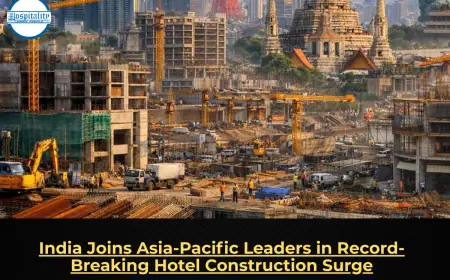 India Joins Asia-Pacific Leaders in Record-Breaking Hotel Construction Surge