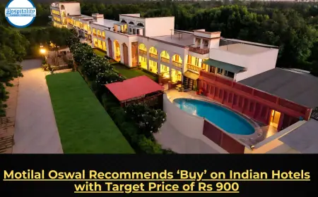 Motilal Oswal Recommends ‘Buy’ on Indian Hotels with Target Price of Rs 900