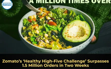 Zomato’s ‘Healthy High-Five Challenge’ Surpasses 1.5 Million Orders in Two Weeks