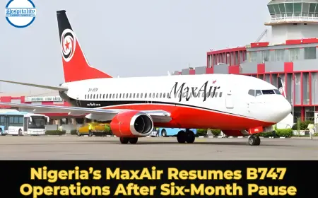Nigeria’s MaxAir Resumes B747 Operations After Six-Month Pause