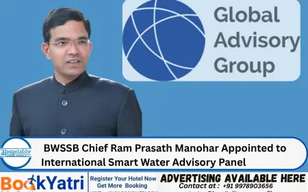 BWSSB Chief Ram Prasath Manohar Appointed to International Smart Water Advisory Panel