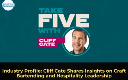 Industry Profile: Cliff Cate Shares Insights on Craft Bartending and Hospitality Leadership