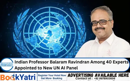 Indian Professor Balaram Ravindran Among 40 Experts Appointed to New UN AI Panel