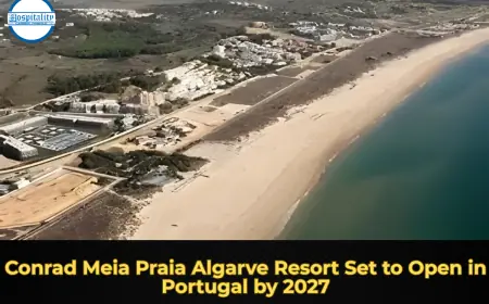 Conrad Meia Praia Algarve Resort Set to Open in Portugal by 2027