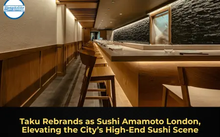 Taku Rebrands as Sushi Amamoto London, Elevating the City’s High-End Sushi Scene