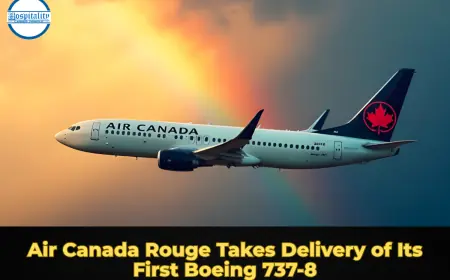 Air Canada Rouge Takes Delivery of Its First Boeing 737-8