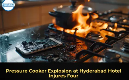 Pressure Cooker Explosion at Hyderabad Hotel Injures Four