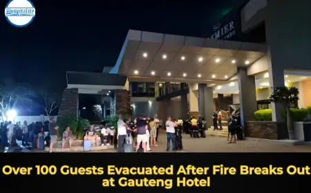 Over 100 Guests Evacuated After Fire Breaks Out at Gauteng Hotel