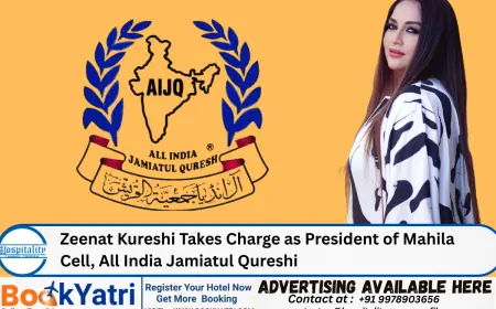 Zeenat Kureshi Takes Charge as President of Mahila Cell, All India Jamiatul Qureshi