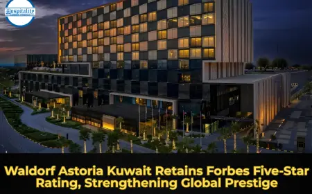 Waldorf Astoria Kuwait Retains Forbes Five-Star Rating, Strengthening Global Prestige