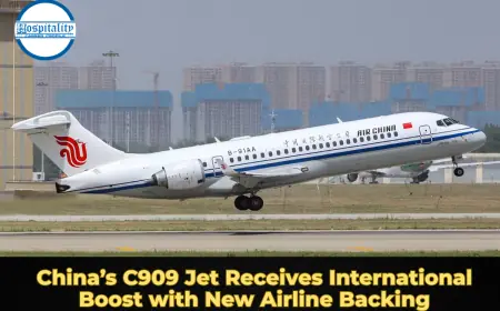 China’s C909 Jet Receives International Boost with New Airline Backing