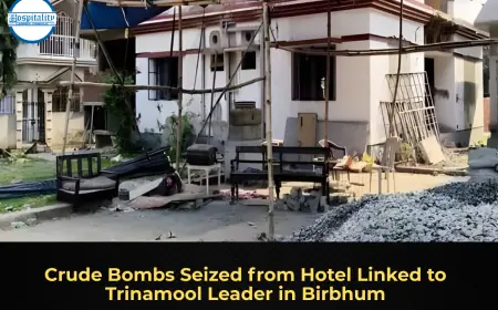Crude Bombs Seized from Hotel Linked to Trinamool Leader in Birbhum