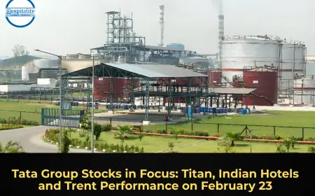 Tata Group Stocks in Focus: Titan, Indian Hotels and Trent Performance on February 23