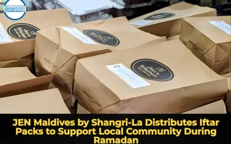 JEN Maldives by Shangri-La Distributes Iftar Packs to Support Local Community During Ramadan