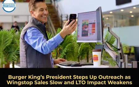 Burger King’s President Steps Up Outreach as Wingstop Sales Slow and LTO Impact Weakens