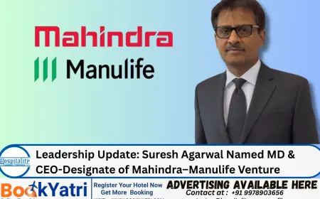 Leadership Update: Suresh Agarwal Named MD & CEO-Designate of Mahindra–Manulife Venture