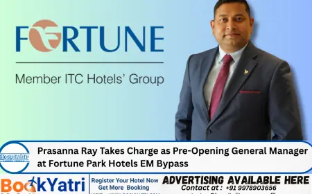 Prasanna Ray Takes Charge as Pre-Opening General Manager at ITC Fortune EM Bypass, Kolkata.
