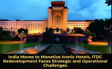 India Moves to Monetize Iconic Hotels, ITDC Redevelopment Faces Strategic and Operational Challenges