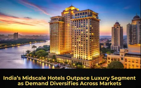 India’s Midscale Hotels Outpace Luxury Segment as Demand Diversifies Across Markets