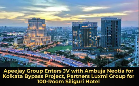 Apeejay Group Enters JV with Ambuja Neotia for Kolkata Bypass Project, Partners Luxmi Group for 100-Room Siliguri Hotel