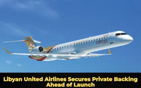 Libyan United Airlines Secures Private Backing Ahead of Launch
