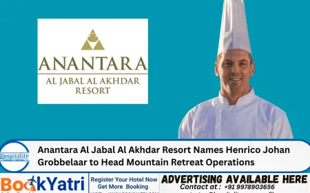 Anantara Al Jabal Al Akhdar Resort Names Henrico Johan Grobbelaar to Head Mountain Retreat Operations