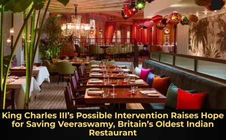 King Charles III’s Possible Intervention Raises Hope for Saving Veeraswamy, Britain’s Oldest Indian Restaurant