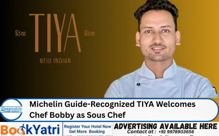 Michelin Guide-Recognized TIYA Welcomes Chef Bobby as Sous Chef