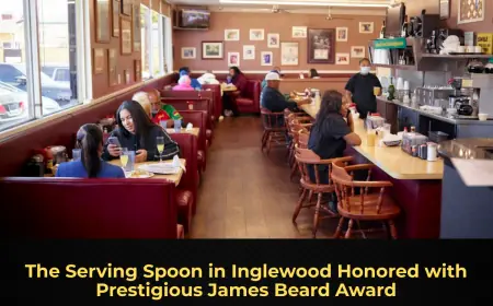 The Serving Spoon in Inglewood Honored with Prestigious James Beard Award
