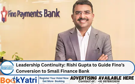 Leadership Continuity: Rishi Gupta to Guide Fino’s Conversion to Small Finance Bank