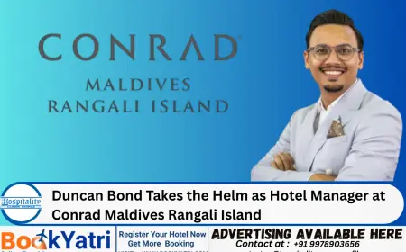 Duncan Bond Takes the Helm as Hotel Manager at Conrad Maldives Rangali Island