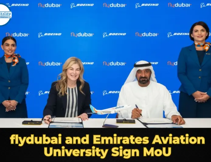 flydubai and Emirates Aviation University Sign MoU