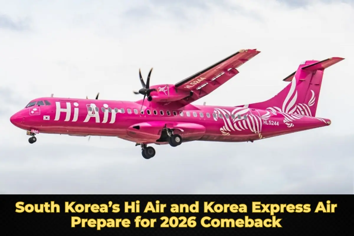 South Korea’s Hi Air and Korea Express Air Prepare for 2026 Comeback