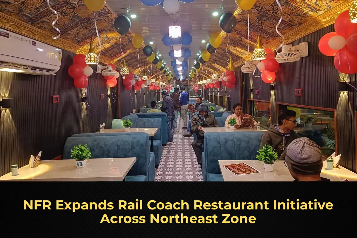 NFR Expands Rail Coach Restaurant Initiative Across Northeast Zone